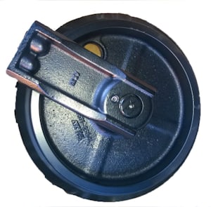 Колесо переднее в сборе (ленивец) для мини экскаватора Kubota KX71.3/KX61.3  