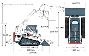 Мини погрузчик Bobcat T770