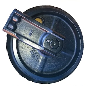 Колесо переднее в сборе (ленивец) для мини экскаватора Kubota KX71.3/KX61.3