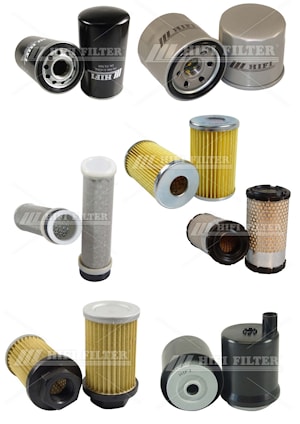 Комплект фильтров для мини экскаватора Kubota KX41-3/41-3v