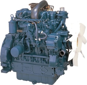 Двигатель Kubota V3600  