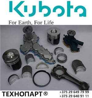 Запчасти для двигателя Kubota V1902 / Kubota V1902 engine parts  