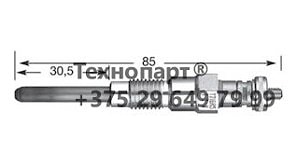 Свеча накала Kubota 1702 / 1903 / CT 4.114 / 25-37614-00