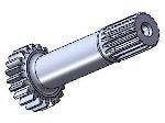 Шестерня центральная для редуктора гидромотора RG108-71010  