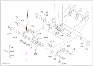 Дужка ковша RG158-66720