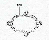 Прокладка турбины 05-series - 16292-17110