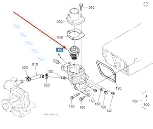 Термостат #1C011-73010