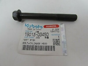 Болт крепления головки блока Kubota #19013-03450